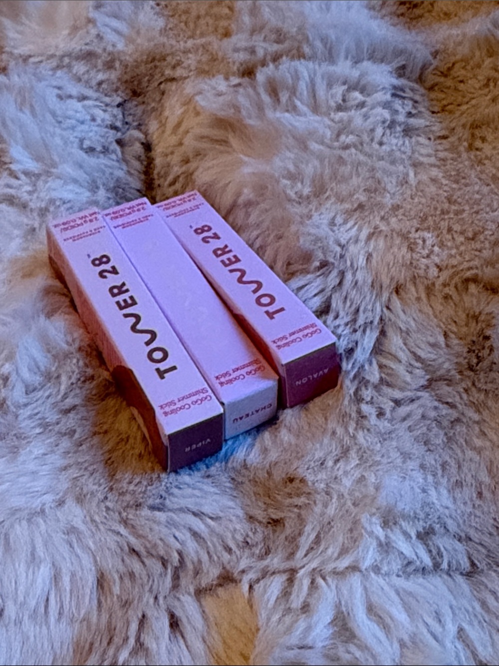 Tower 28 Pink Lip Gloss Trio - Soft Pink Shades